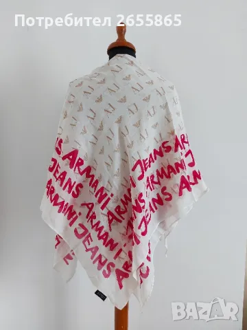 ARMANI JEANS дамски шал, снимка 7 - Шалове - 48403413