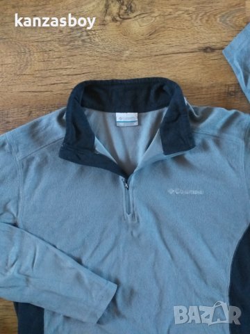 Columbia Men's Hart Mountain II Half Zip - страхотна мъжка блуза УГОЛЕМЕНА, снимка 2 - Спортни дрехи, екипи - 39164342