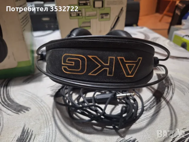 Ретро слушалки AKG 240, снимка 5 - Слушалки и портативни колонки - 55849327
