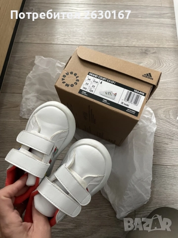 Детски маратонки Adidas grand court  2.0 CF I, снимка 3 - Детски маратонки - 56231637