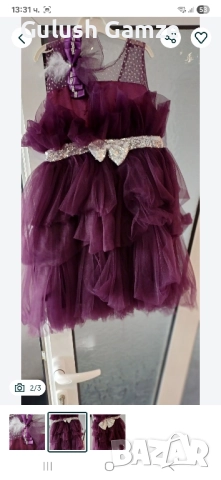 официална детска рокля, снимка 2 - Детски рокли и поли - 51933301