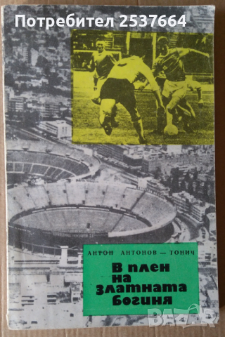 В плен на златната богиня  Антон Антонов-Тонич, снимка 1 - Специализирана литература - 36165856