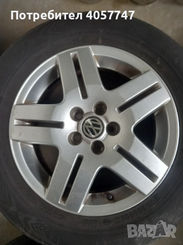 4 броя джанти за vw , снимка 2 - Гуми и джанти - 52596647