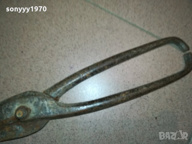 СТАРА НОЖИЦА ЗА ЛАМАРИНА 2102221542, снимка 9 - Други инструменти - 35866935