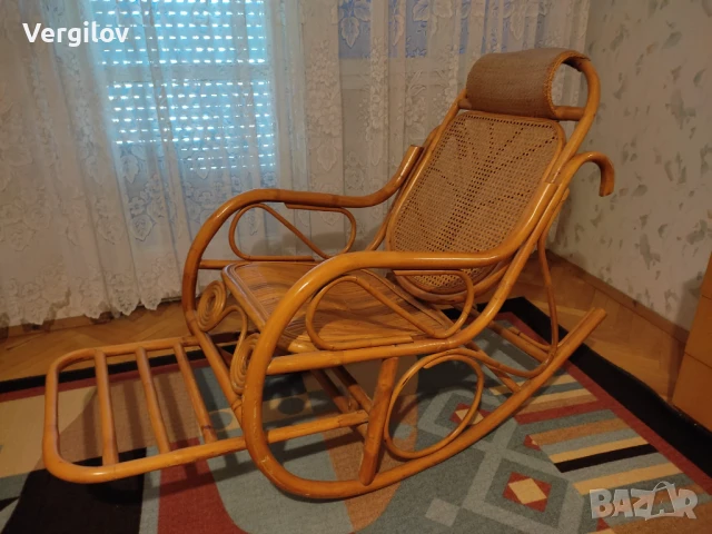 Люлеещ се стол , снимка 3 - Столове - 50947616