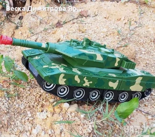 Трансформируем танк, бронирана кола, работещ с батерии робот, снимка 5 - Електрически играчки - 48721431