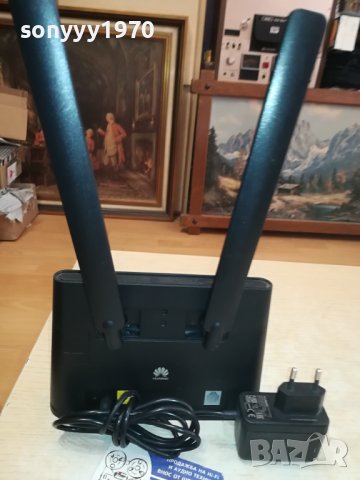 VIVACOM-РУТЕР С 2 АНТЕНИ И АДАПТЕР 2909231116, снимка 4 - Рутери - 42363766