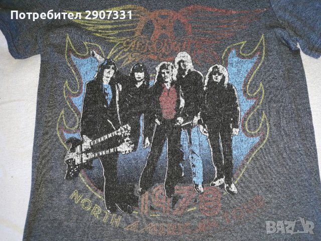 Тениска групи Aerosmith. Reprint 1973, снимка 3 - Тениски - 41365107