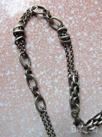 Сребърен ланец - 4, снимка 3 - Колиета, медальони, синджири - 41738422