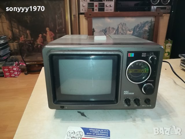 nec color tv-antique 2702241614, снимка 7 - Антикварни и старинни предмети - 44495922