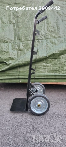 Ръчна транспортна количка с бандажни колела, снимка 2 - Други инструменти - 53802783