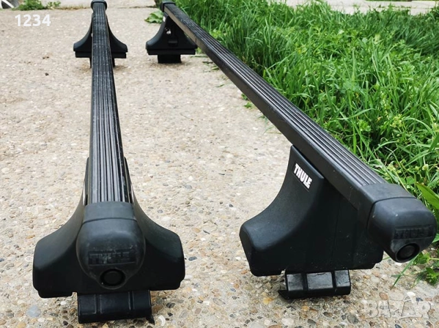 Багажник напречни греди THULE рейки за VOLKSWAGEN Jetta седан 2005-2010г, снимка 2 - Аксесоари и консумативи - 51885300