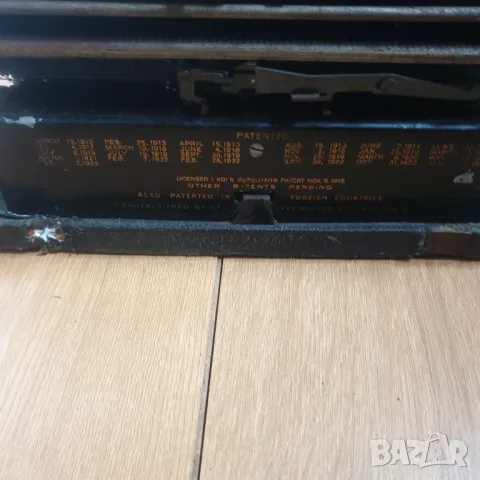 Пишеща машина "Underwood" 1929г, снимка 4 - Антикварни и старинни предмети - 50428706