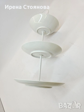 Rosenthal - Romance Rhapsody по дизайн на Bjorn Wiinblad 1961г. Мини поднос на три нива, снимка 5 - Сервизи - 53390303