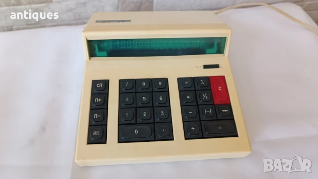Стар калкулатор - Электроника МК 42 - Свелано в СССР, снимка 5 - Антикварни и старинни предмети - 50973581