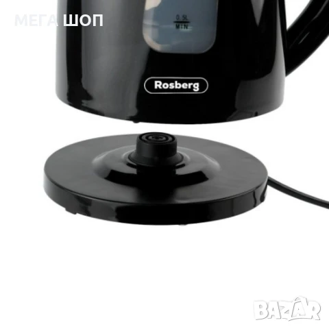 Електрическа кана Rosberg, 2200W, 1.7л., 2 ГОДИНИ ГАРАНЦИЯ, снимка 4 - Кани - 50564169