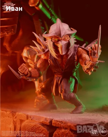 Шедьовър на Шрьодер . Shredder Mondo 1/6 scala 6 new and sealed, снимка 16 - Колекции - 55908106