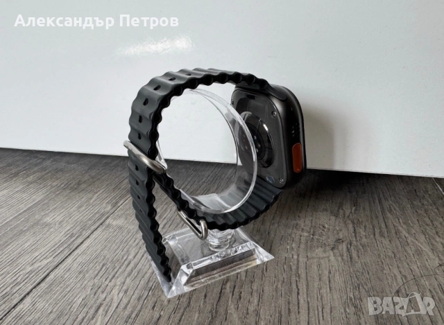 Смарт Часовник Ultra 4 с дизайн като на Apple Watch Ultra 2, снимка 3 - Смарт часовници - 53837406