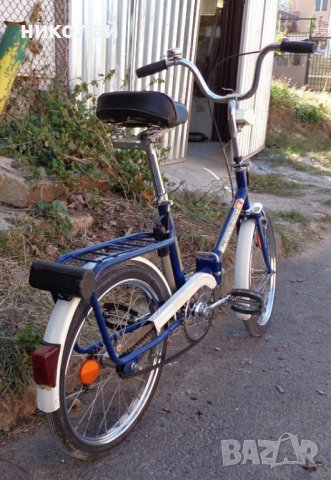 Ретро велосипед марка Балкан 20" Сг 7 Осъм преходен модел 1983 г. в Н. Р. България  гр. Ловеч ВМЗ, снимка 4 - Велосипеди - 42648207