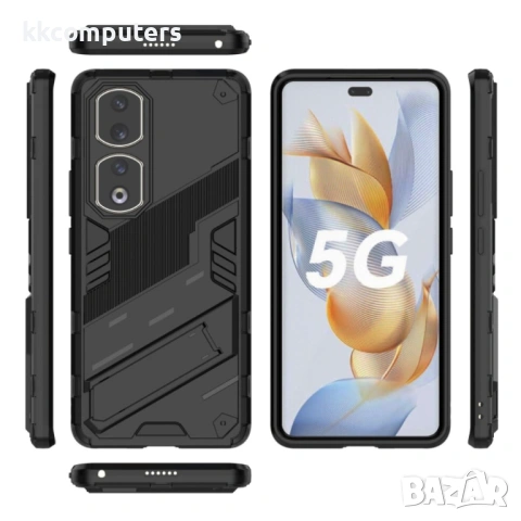 Honor 90 Pro Punk Armor Удароустойчив Калъф и Протектор, снимка 6 - Калъфи, кейсове - 53140177