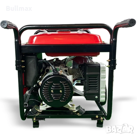  Бензинов монофазен генератор за ток за къща 9,5 KW BULLMAX + ATS кутия /автоматика/, преносим, снимка 3 - Генератори - 52569803