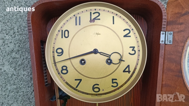 Стар стенен часовник - Westerstrands - Sweden - 1970", снимка 8 - Антикварни и старинни предмети - 53347834