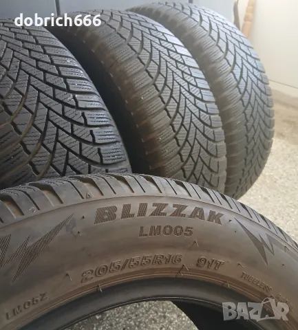 205/55/16 зимни гуми Bridgestone DOT2821 6.5мм 120 евро, снимка 5 - Гуми и джанти - 56017023