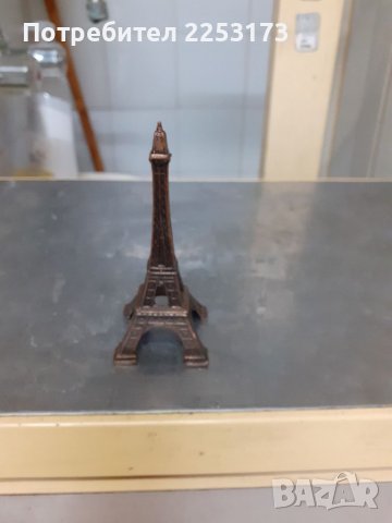 Малка бронзова Айфелова кула, снимка 1