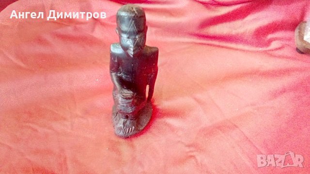 Страхотна дървена статуетка , снимка 1