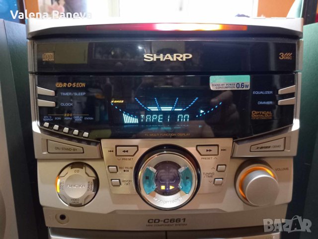  Компонентна система  SHARP , снимка 9 - Аудиосистеми - 41422021