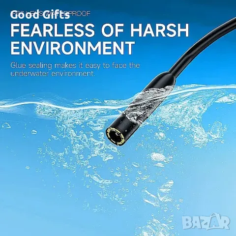 HD ендоскоп с 5 метра кабел и 2-инчов дисплей, снимка 7 - Други стоки за дома - 50188817