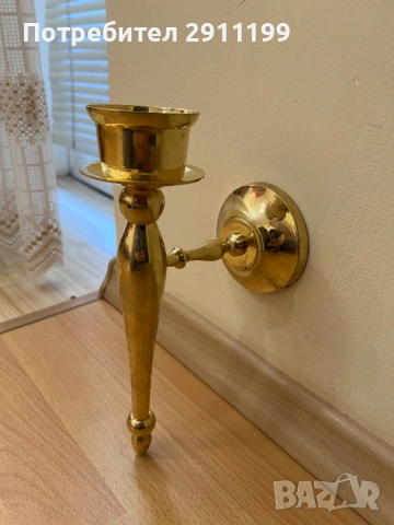 Свещник / аплик за стена, снимка 4 - Други - 53837383