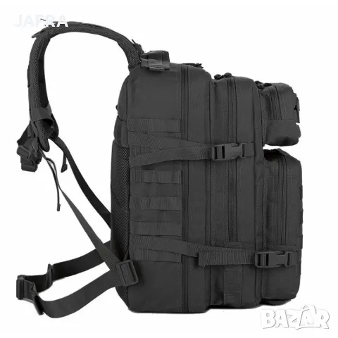 45L Военна Тактическа Раница с MOLLE Система, Подарък 2бр Нашивки и Карабинери Отстъпки, снимка 10 - Раници - 48646427
