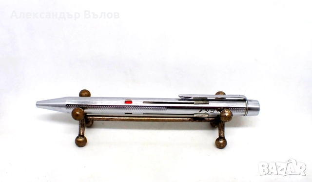 Стара Химикалка rOtring  4 цвята Германия Немска Писане Пишещ Инструмент, снимка 2 - Колекции - 51583553