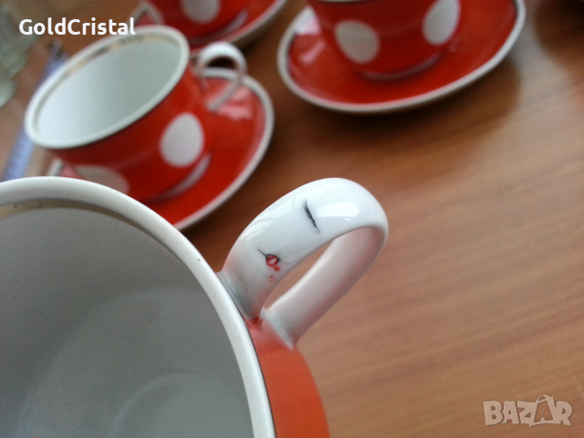 Руски порцелан чаши за чай, снимка 9 - Други ценни предмети - 36437826