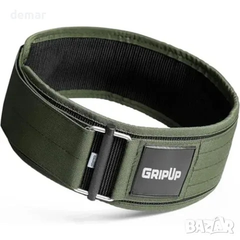 Колан GripUp за вдигане на тежести с автоматично заключване, 10,2 см, снимка 3 - Спортна екипировка - 55945938