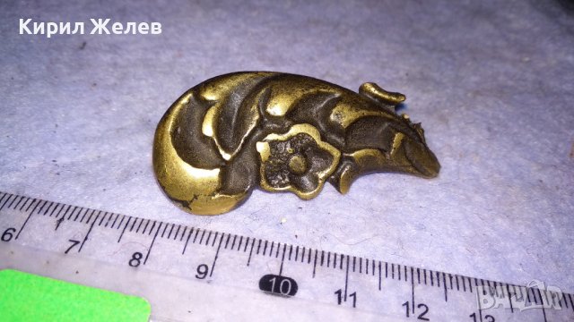 ФЛОРАЛЕН ОРНАМЕНТИРАН БРОНЗИРАН МЕТАЛЕН ЕЛЕМЕНТ ВИСУЛКА от СТАРО МАРКОВО БИЖУ 34583, снимка 10 - Други - 39075368