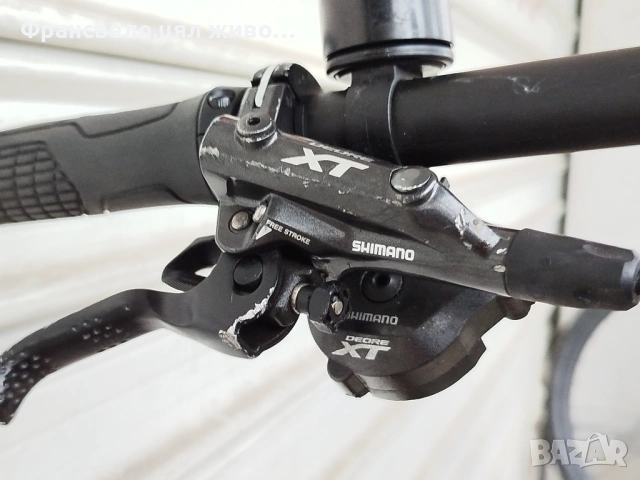 27.5 цола карбон велосипед колело, 2 по 11 скорости Shimano deore xt размер ес, снимка 11 - Велосипеди - 52281782