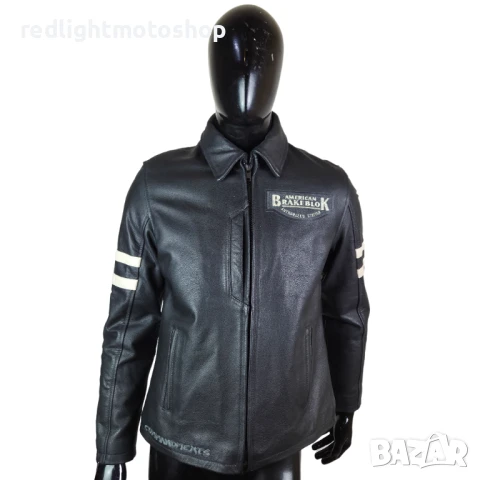 📌 5132 Commandments – Мъжко кожено мото яке | НОВО – размер M – 250 лв.