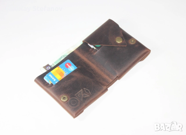 Вертикален оригами портфейл, снимка 6 - Портфейли, портмонета - 52470176