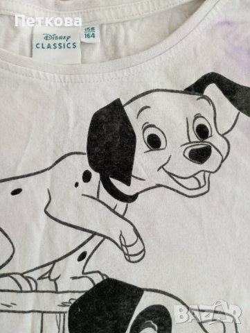 Блуза с далматинци на Дисни, снимка 3 - Детски тениски и потници - 41307863