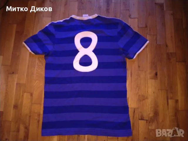 Челси футболна тениска маркова на Адидас 2010год.памук №8 Лампард размер С, снимка 6 - Футбол - 47522289