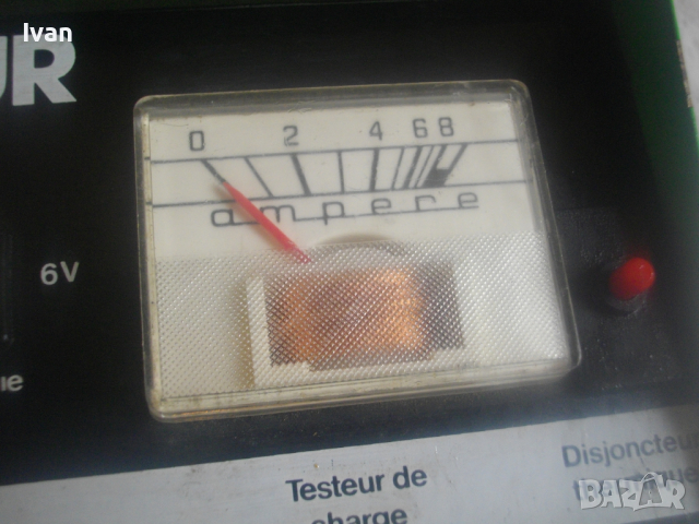 Немско 12 Волта Акумулаторно Зарядно-Старо Качество-Отлично-0-8 Ампера-Масивно-1кг-Einhell Chargeur, снимка 9 - Други инструменти - 44817407