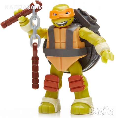 Конструктор Mega Bloks DMX51 - Teenage Mutant Ninja Turtles Пицарията на Майки , снимка 2 - Конструктори - 36034101