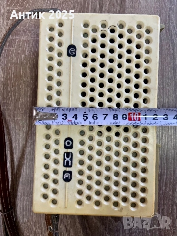 Винтидж електромегафон „ЕХО“ с микрофон „Октава“, СССР, 1970-те години, снимка 9 - Антикварни и старинни предмети - 53475152