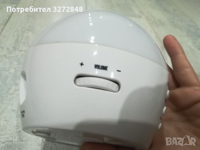 Нощна лампа EXCELVAN с часовник, аларма /с приятни звуци/ и радио , снимка 12 - Настолни лампи - 40893367