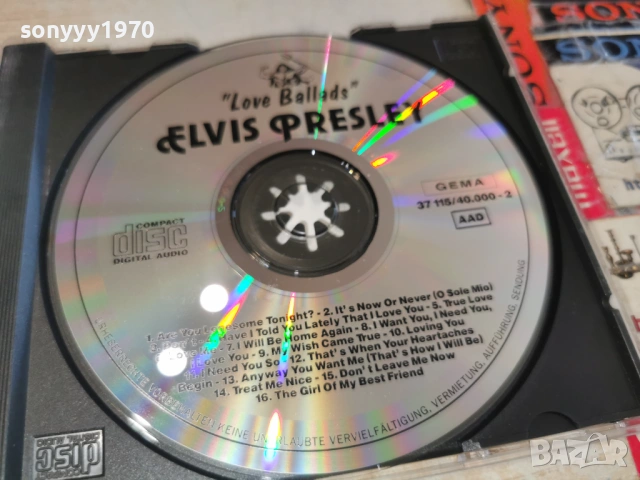 ELVIS PRESLEY CD-ВНОС GERMANY 0603261650H2E6R, снимка 5 - CD дискове - 53736975