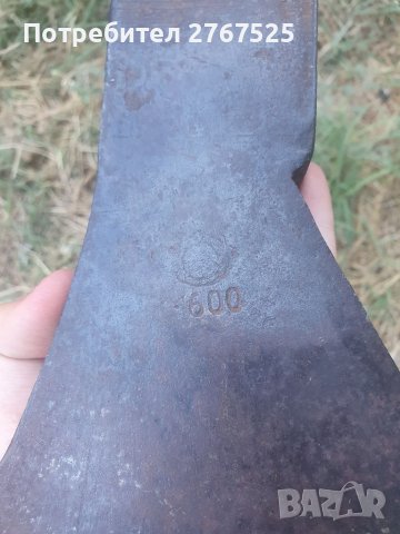 1.6кг Стара Немска брадва топор Wiebelhaus , снимка 3 - Антикварни и старинни предмети - 41797020