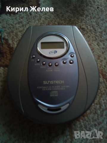 Дискмен SUNSTEK винтидж рядък за КОЛЕКЦИЯ ДЕКОРАЦИЯ 50501, снимка 2 - Антикварни и старинни предмети - 52034905