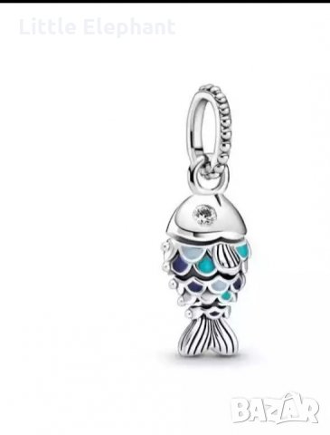 -50%-Висящ елемент рибка,blue/нов, снимка 1